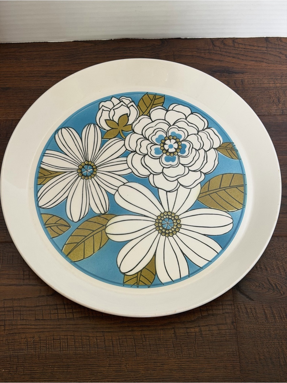 Vintage Mikasa Damsel Round Serving Platter